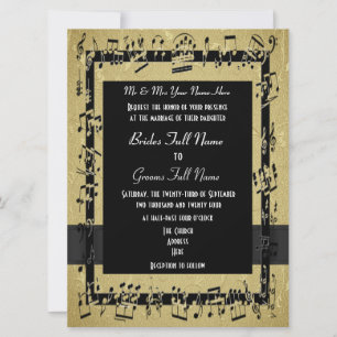 Invitation Chic or élégant mariage