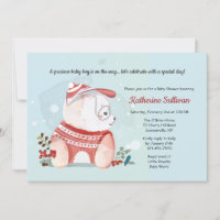 Chien Chien Chien Avec Baby shower De Lunettes