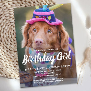 Invitation Chien Chien Chien Chien Anniversaire Personnalisé 