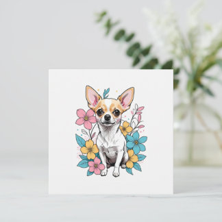 Invitation Chihuahua du printemps