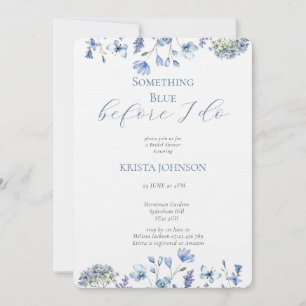 Invitation Chinoiserie Quelque chose de bleu Fête des mariées