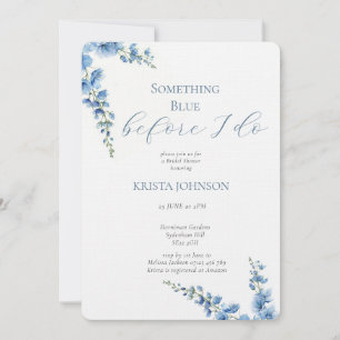Invitation Chinoiserie Quelque chose de bleu Fête des mariées