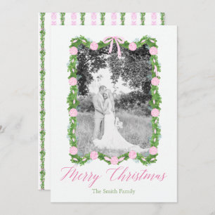 Invitation Chinoiserie rose Ornament Garland Grandmillenium