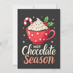 Invitation Chocolat chaud saison Amateurs de Noël