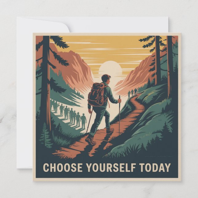 Invitation Choose Yourself Today (Devant)