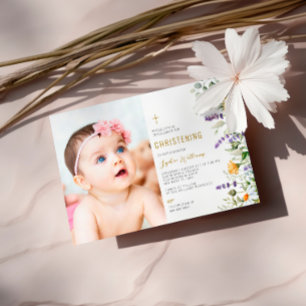 Invitation Christine photo Chamomile & Eucalyptus