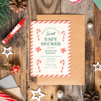 Christmas Candy Sweet Baby Baby shower