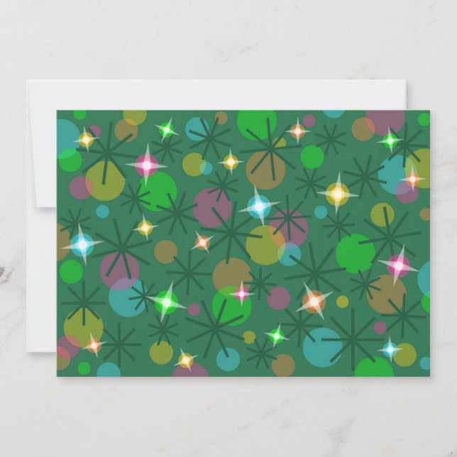 Invitation Christmas Lights (Devant)