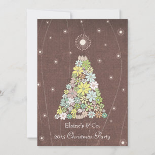 Invitation Christmas Party Travail d'entreprise