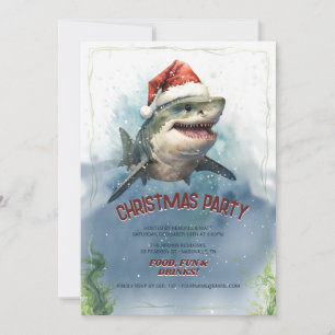 Invitation Christmas Shark