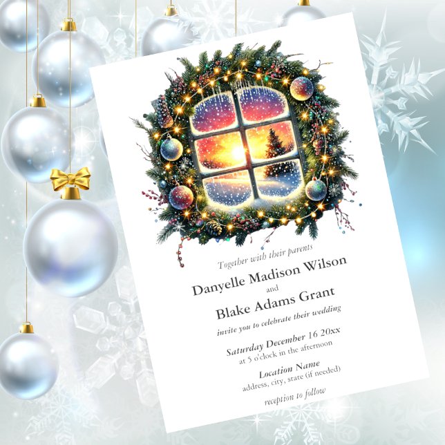 Invitation Christmas Winter Wonderland (Créateur téléchargé)