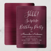 Chut ! Surprise Bourgogne fête d'anniversaire