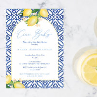 Ciao Baby Lemons Baby shower Party For Boy