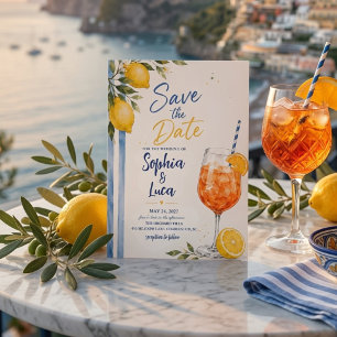 Invitation Ciao Bella Italien Sauve La Date De Citron