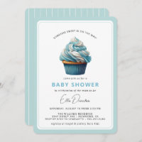 Ciel bleu Cupcake | Dessert Theme Boy Baby shower