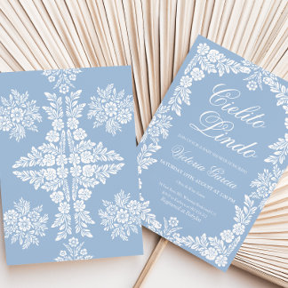 Invitation Cielito Lindo bébé, douche