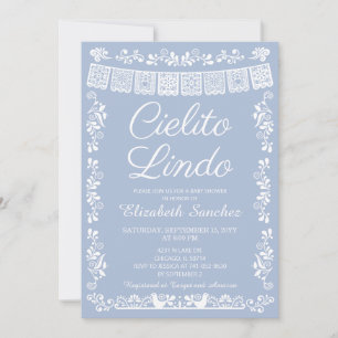 Invitation Cielito Lindo Fête Mexicaine Baby Shower