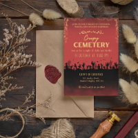 Cimetière déplaisant Vermillion avec Accent Topaz