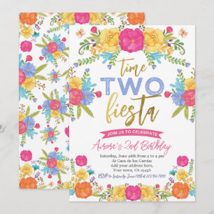 Invitation Cinco de Mayo Mexicain 2e anniversaire