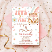 Cinq a Vibe Super Retro Rainbow 5e anniversaire
