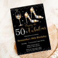 Cinquante et fabuleux talons hauts Bubbly 50e anni