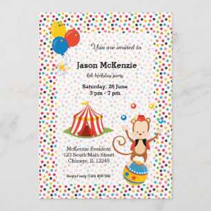 Invitation Cirque