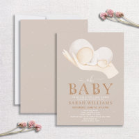 Citation de bébé neutre par sexe Baby shower minim