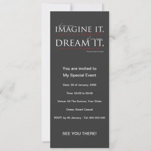 Invitation Citation de William Ward Imagine