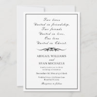 Citation Inspiration moderne Mariage chrétien