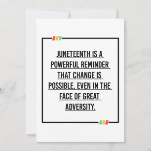 Invitation Citations du 11° siècle, Liberté des Africains-Amé