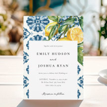 Citron Citrus Positano Mariage italien