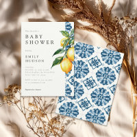 Citron Positano Baby shower italien