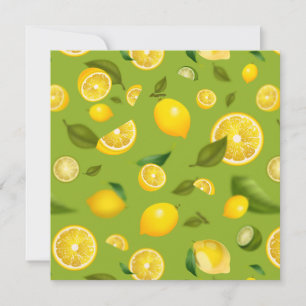 Invitation Citron Variété 8