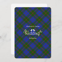 Clan écossais Tartan Plaid Mariage modifiable