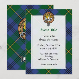 Invitation Clan Johnston Crest