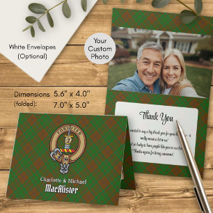 Invitation Clan MacAlister de Glenbarr Crête sur Chasse