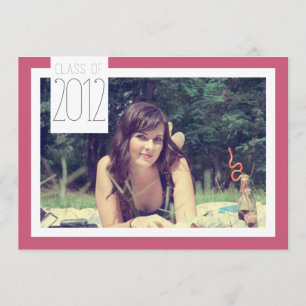 Invitation Classe de 2012 - célébration d'obtention du