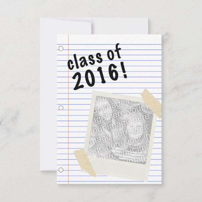 Invitation classe de 2016 (Devant)