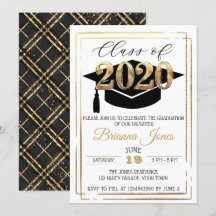 Classe de 2020 Noirs et médailles d'or