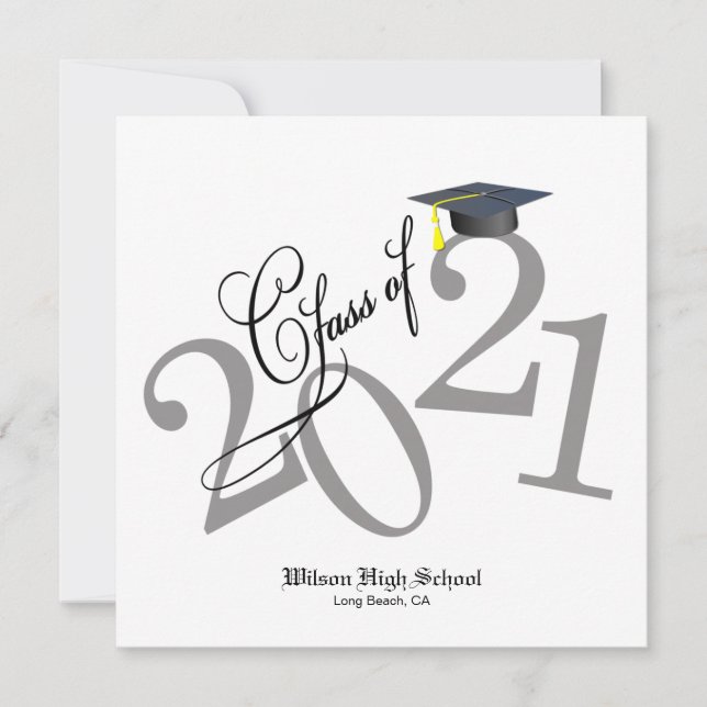 Invitation Classe de 2021 (Devant)