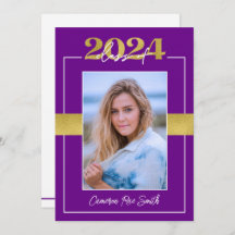 Classe de 2024 Purple & Gold Graduation Party