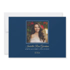 Classe de 2025 Marine Gold Graduation Party Photo