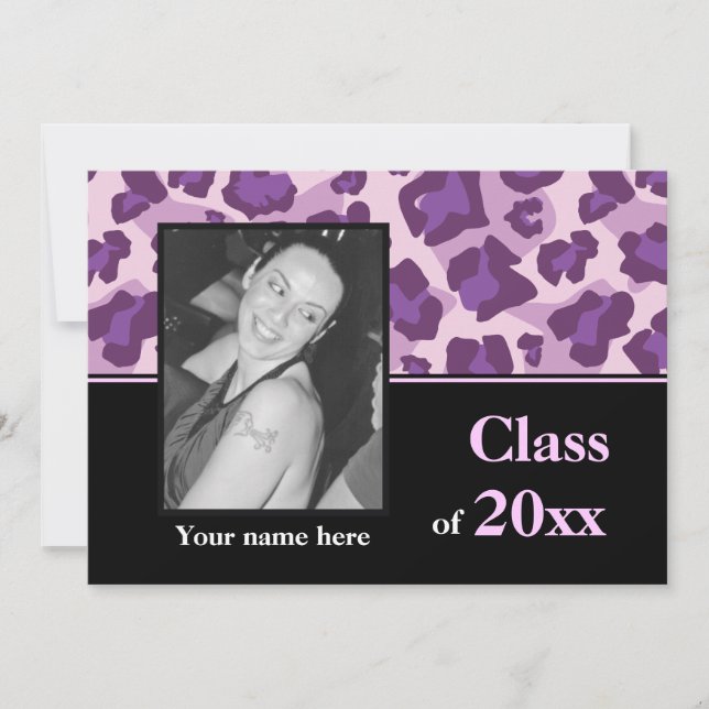Invitation Classe de leopard 2015 (Devant)