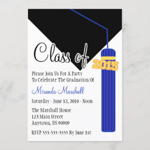 Invitation Classe de l'invitation 2015 d'obtention du diplôme