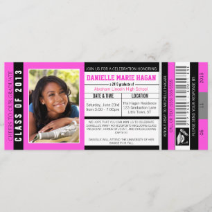 Invitation Classe du billet d'entrée VIP 2013