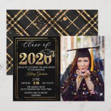 Classe élégante de 2020 Graduation Party Photo