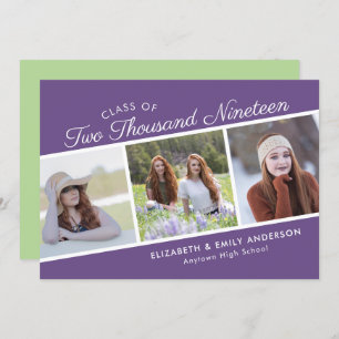 Invitation Classe élégante de manuscrit de 2019 % pipe%