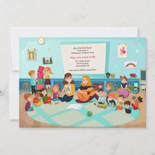 Invitation Classe maternelle