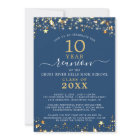 Classe Reunion Blue Gold Stars Éclairage chaque an