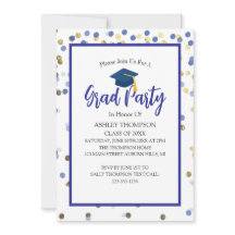 Classe simple moderne de 2025 Grad Party Invitatio